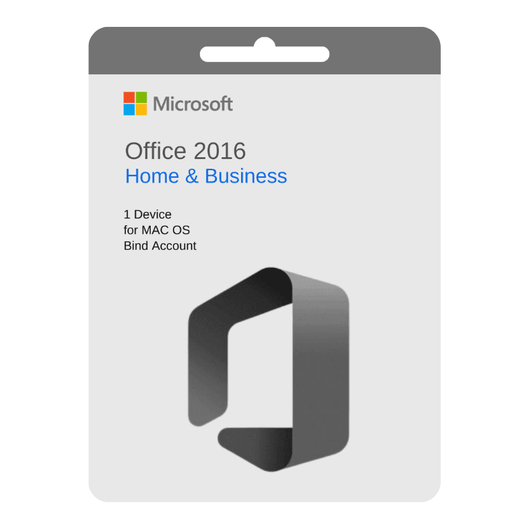 Microsoft Office 2016 Home Business Binding Account for MAC OS